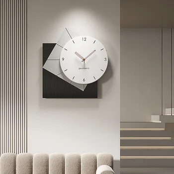 Креативные часы настенные часы гостиная 2022 новый ресторан мода современный минималистский обеденный стол настенные часы атмосфера