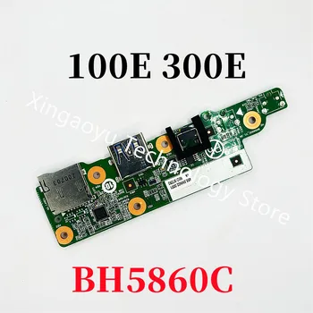 Для Lenovo 100E 300E 2nd Gen 2-81 M9 USB Разъем Аудио Кнопка Включения Звука Плата с Кабельным Переключателем BH5860C 3005-04747 100% Протестировано нормально