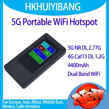 Разблокированный MTK MT6833 5G Модем Мобильная точка доступа С Sim-картой Двухдиапазонный WiFi AC1200 5G SA/NSA 4G LTE Cat13 Беспроводной Маршрутизатор 4 *4 MIMO