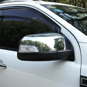 KIQI ABS Хром для Ford Everest 2015-2020, защитная крышка Зеркала заднего вида, крышки Зеркал Боковой двери, 2 шт./компл.
