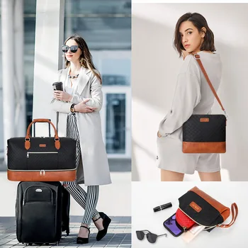 2023 Новая Модная Дорожная сумка Большой Емкости, сумка для мамы с чехлом из трех частей, высококачественная женская сумка для одежды для путешествий на короткие расстояния