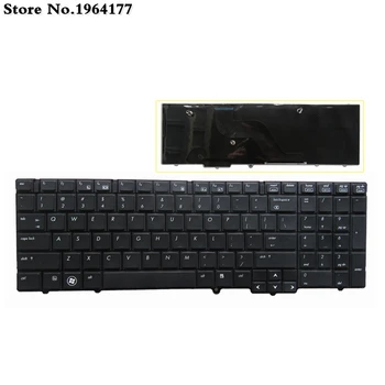 Американская клавиатура для ноутбука HP EliteBook 8540 8540P 8540W Английская Новая Черная