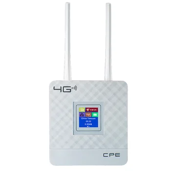 4G LTE CPE Wifi маршрутизатор CAT4 150 Мбит/с Беспроводной маршрутизатор 4G LTE SIM WiFi Маршрутизатор с внешней антенной WAN /LAN RJ45