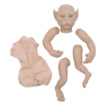 18 Дюйм(ов) Ов) Комплекты для новорожденных кукол Запчасти Незаконченные DIY Неокрашенные заготовки для кукол Фурнитура