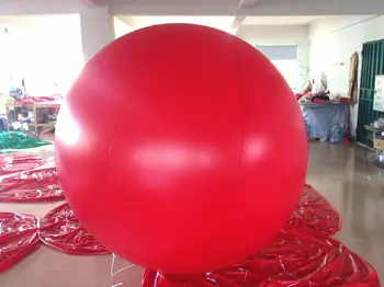 3,2 фута 4,9 фута 6,5 фута 8,2 фута 9,8 фута Красный Рекламный Круглый ВодородноГелиевый Воздушный Шар