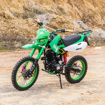 Dirtbike 4-Тактный Байк с Большим Колесом Dirt Pit Bike Бензиновые Мотоциклы 125 куб. см 50cc 250cc Air Cool Kick И Электрический Старт По Бездорожью