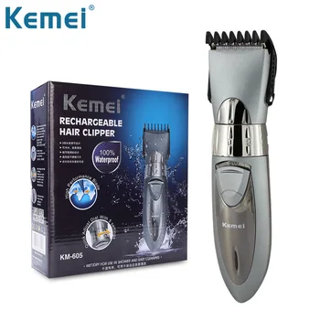 Kemei Триммер 6 В 1, Машинка для стрижки волос для мужчин, Перезаряжаемая Машинка для стрижки, Косилка, Профессиональные Беспроводные парикмахерские ножницы