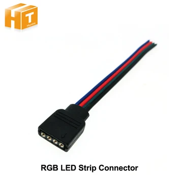 RGB 4pin разъем для RGB светодиодной ленты 5 шт./лот