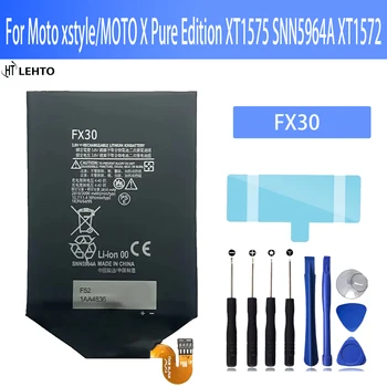 100% Новый Оригинальный Аккумулятор FX30 Для Motorola Moto X Pure Edition X Style Pure X Style X + 2 Батарейки для телефонов XT1570 XT1572 XT1575