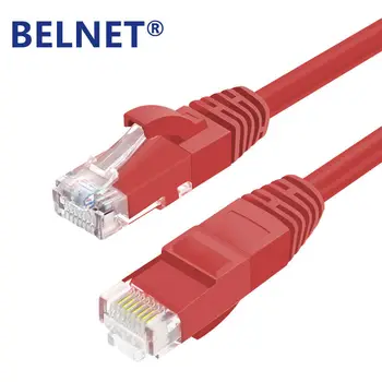 BELNET CAT6 RJ45 Ethernet Кабель UTP незащищенный Сетевой Патч-корд Lan Кабель 1 М 2 М 3 М 10 М 15 М 1000 Мбит/с для Компьютеров Маршрутизаторов Ноутбуков
