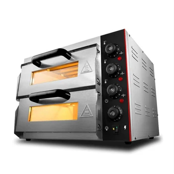 Коммерческая электрическая печь Двухслойная горизонтальная печь для выпечки Коммерческое электрическое оборудование для выпечки Бытовая техника для кухни