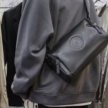 Xiao.P Осенне-зимняя новая мужская сумка через плечо, модная сумка через плечо для поездок на работу, маленький рюкзак