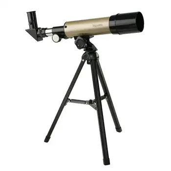 Игрушка-телескоп Vega 360 для начинающих с 80-кратным увеличением, для детей Мальчиков и девочек старше 7 лет, профессиональные телескопы largo alcan