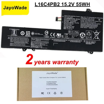 JayoWade Новый Аккумулятор для ноутбука L16C4PB2 L16M4PB2 L16L4PB2 Для Ноутбука Lenovo IdeaPad 720S-14IKB Серии V720-14 K42-80 15,2 V 55WH