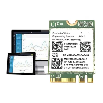 BCM94371ZAE Беспроводная Сетевая карта 2,4G/5G Двухдиапазонная 1167M Bluetooth 4,1 Настольный Ноутбук Беспроводной WiFi Модуль 802.11AC