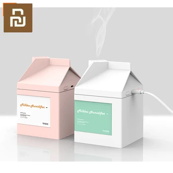 Оригинальный увлажнитель Xiomi Milk Box 260 мл Ультразвуковой Увлажнитель воздуха, очищающий увлажнитель, зарядка через USB, Увлажнитель, лучший подарок
