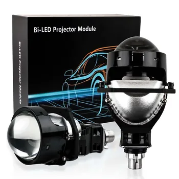 Обновите фары вашего автомобиля с помощью 3-дюймового би-светодиодного бифокального объектива проектора