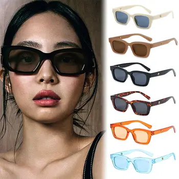Очки водителя в квадратной оправе Модные прямоугольные солнцезащитные очки в стиле Ретро Женские Солнцезащитные очки Солнцезащитные очки для женщин