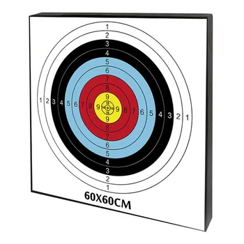 Тактическая Стрельба Archey Targets EVA Foam Arrow Target с 10 Бумажными Мишенями для Стрельбы из Винтовки BB Gun Airsoft Hunting Practice