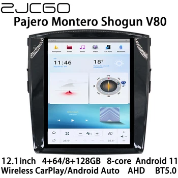 ZJCGO Автомобильный Мультимедийный Плеер Стерео GPS Радио Навигация Android 11 Экран для Mitsubishi Pajero Montero Shogun V80 NS NT NW NX