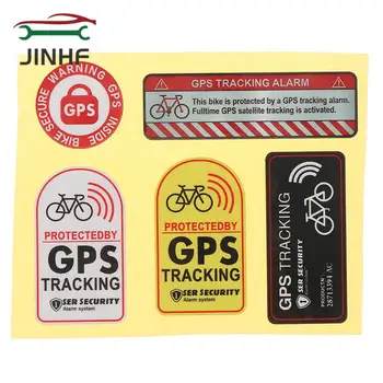1 ПРЕДМЕТ, наклейка с сигнализацией GPS-слежения, Светоотражающая наклейка для велосипеда, Противоугонная наклейка для мотоцикла, скутера, автомобиля