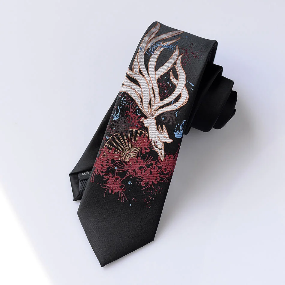Аниме, галстук с лисой, косплей, одежда JK, мужские и женские аксессуары Kawaii, реквизит 5