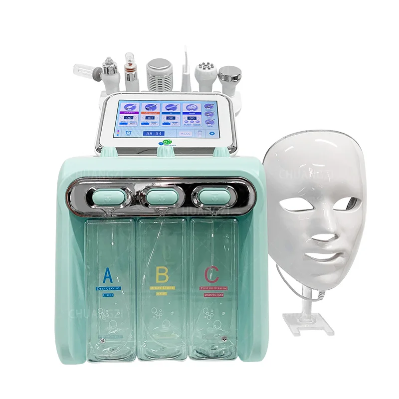 Аппарат для гидродермабразии лица Beauty Hydrogen 7 в 1 Maquina Hydra для микродермабразии 2