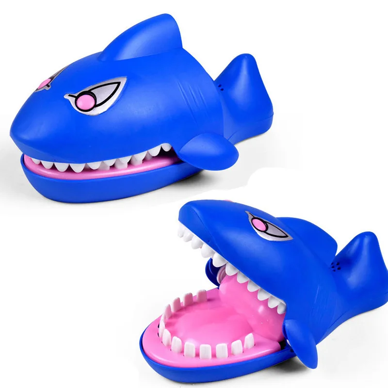 Большая акулья пасть, игра для укуса стоматолога, Забавная новинка, игрушка с кляпом во рту, для детей 1