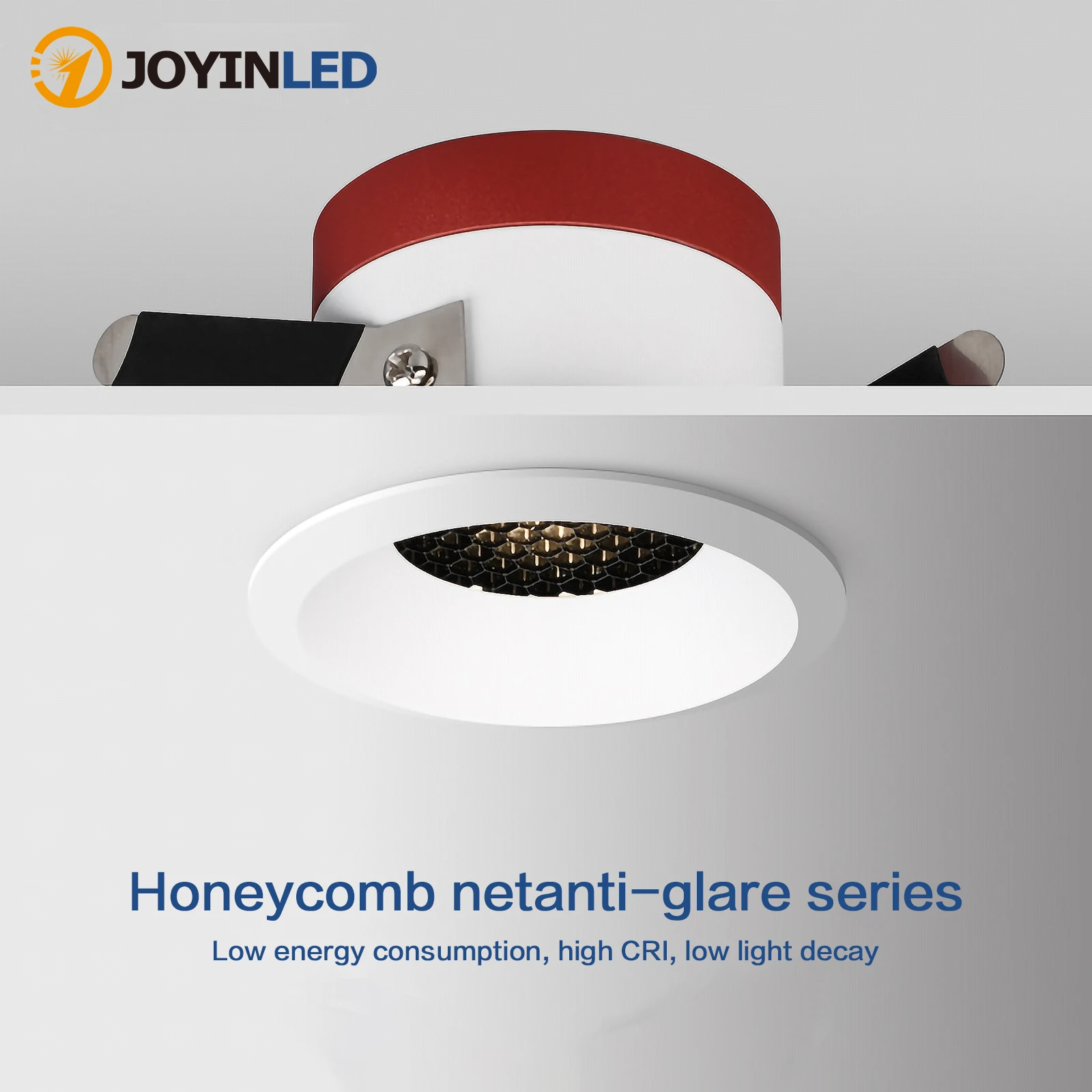 Встраиваемый светильник COB с антибликовым покрытием Honeycomb Nest, 5 Вт, 7 Вт, 12 Вт, 15 Вт, черный, белый, круглый светодиодный потолочный точечный светильник для внутреннего освещения 2