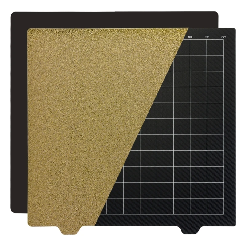 Высокопрочный Стальной лист JANUS BPS-PET с покрытием PEI с Магнитной основой для 3D-принтера Ender3/5 Voron Platfrom 0