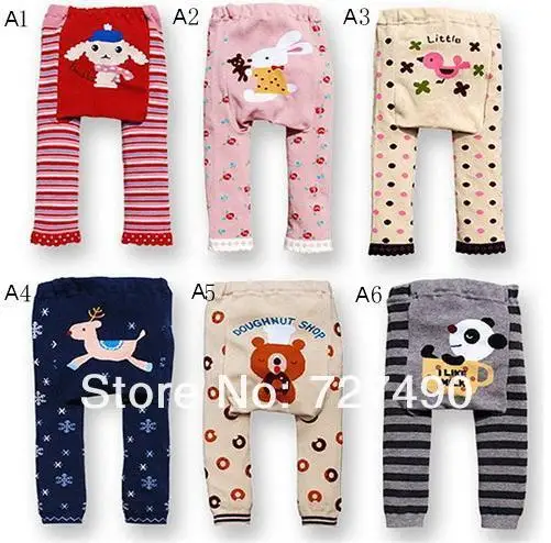 Детские штаны Hooyi, леггинсы для девочек, колготки, детские леггинсы, брюки из полипропилена для новорожденных, одежда для маленьких мальчиков, трусы с мультяшным животным 3