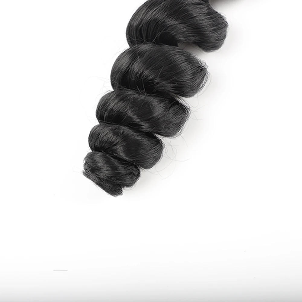 Длинные Синтетические Пучки Волос с распущенной Волной, Натуральный Цвет, Синтетические пряди для наращивания волос Для женщин, 30 Дюймов, Синтетические пряди волос 5