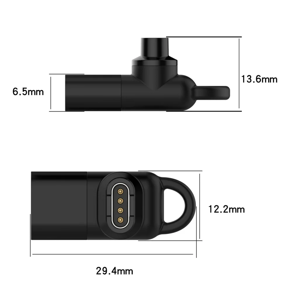 Зарядный кабель USB для Garmin Fenix 7 7S 7X6 6S 6X 5 5S 5X Vivoactive 3 4 4S Venu 2 2S SQ с Пылезащитной заглушкой и Адаптером 5