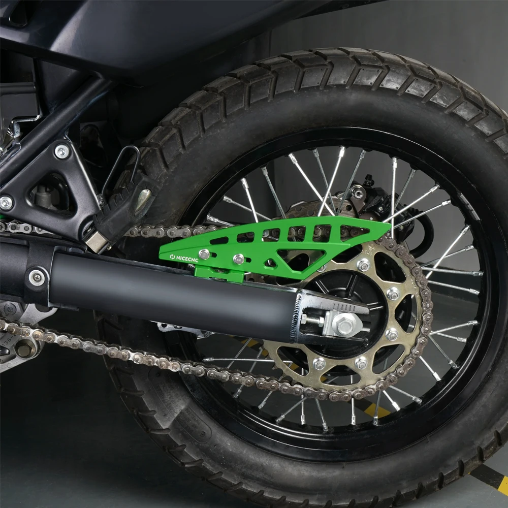 Защитная крышка цепи мотоцикла для Kawasaki KLR650 2008-2018 2015 2016 2017 KLR 650 Защитная крышка цепи 1