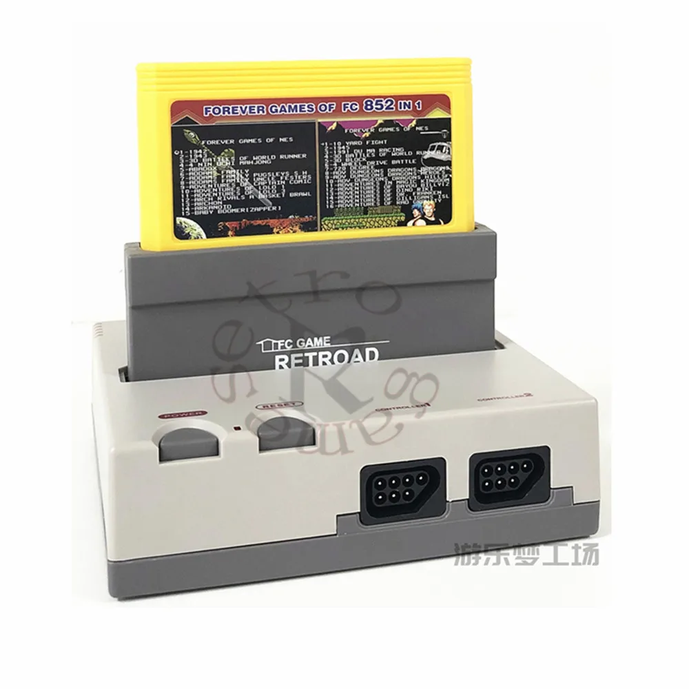 Игровая консоль RETROAD 8Bit Classic Edition для игрового картриджа 72P 60P Retro Family Video Game System Для стрельбы из пистолета Zapp по уткам 4