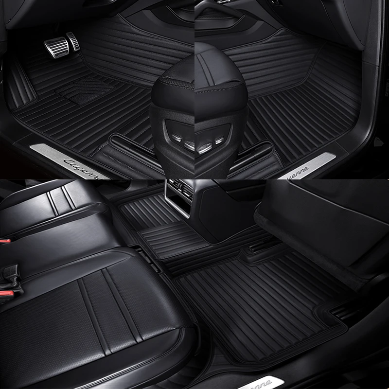 Изготовленные На Заказ Автомобильные Коврики из искусственной Кожи для Mercedes S Class W223 4 Seat 2021-2022 Года Детали Интерьера Автомобильные Аксессуары Ковер 0
