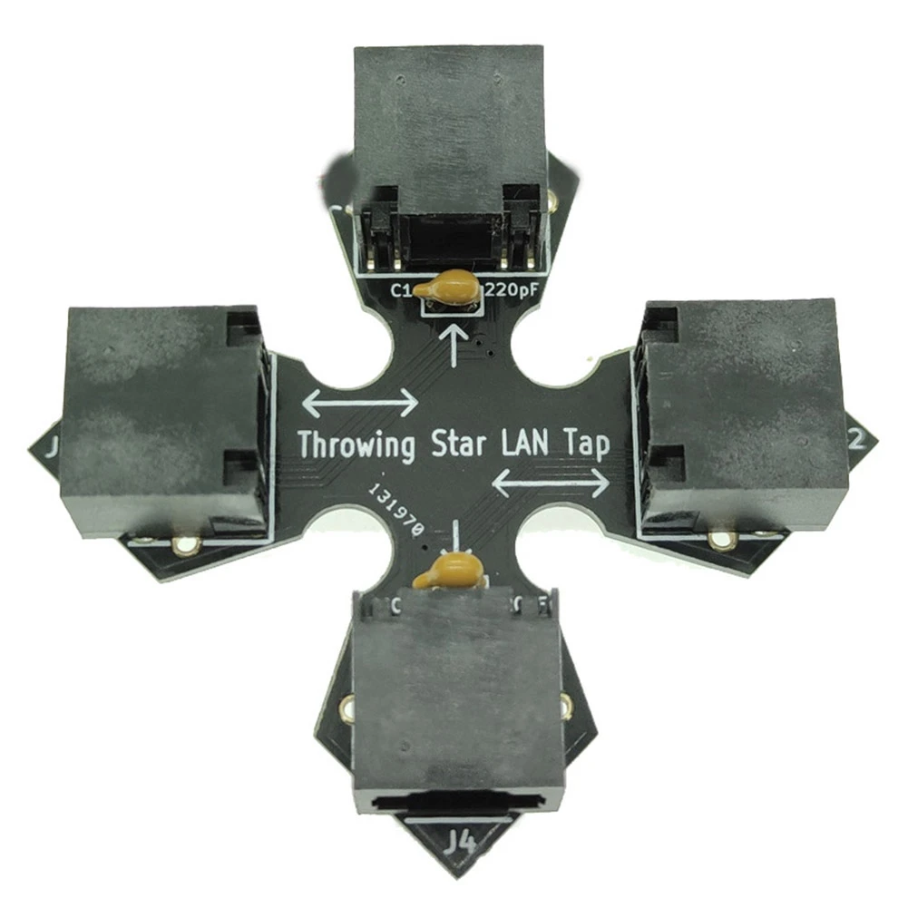 Инструмент для захвата сетевых пакетов LAN Throwing-Звезда-Инструкции в сборе 0