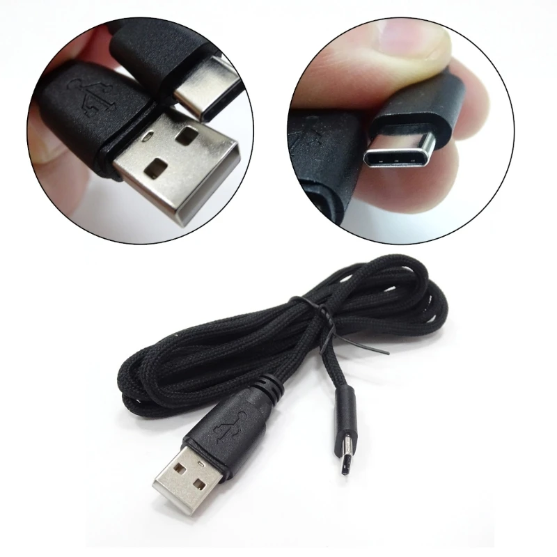 Кабель для зарядки мыши USB Type C, сменная ремонтная деталь для мыши и клавиатуры 3