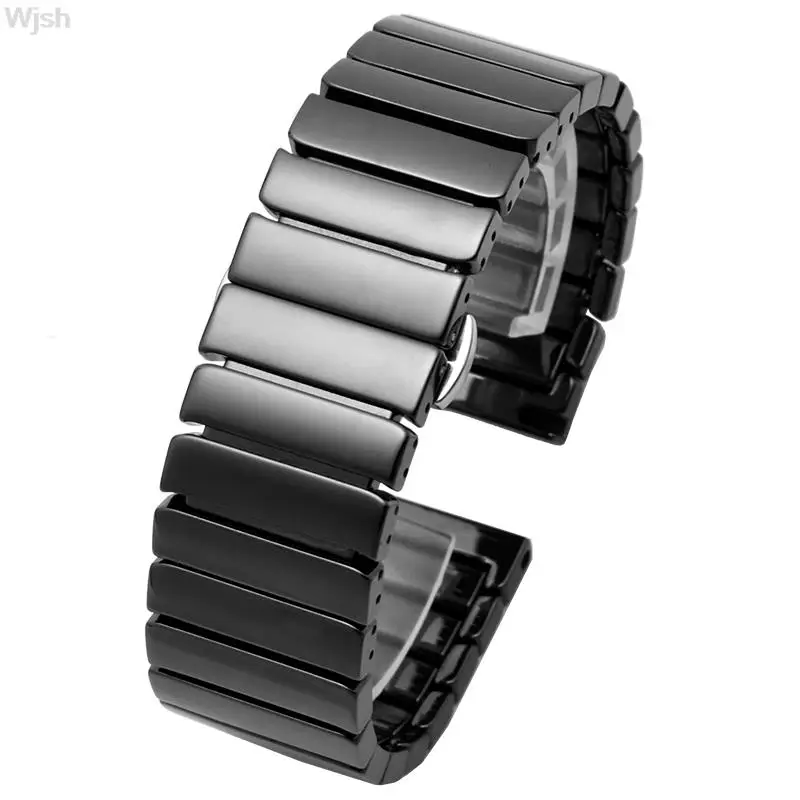 Керамический ремешок для смарт-браслета Huawei Watch GT2e/GT2 46 мм Honor Magic 2 из нержавеющей стали для браслета GT 2e 1