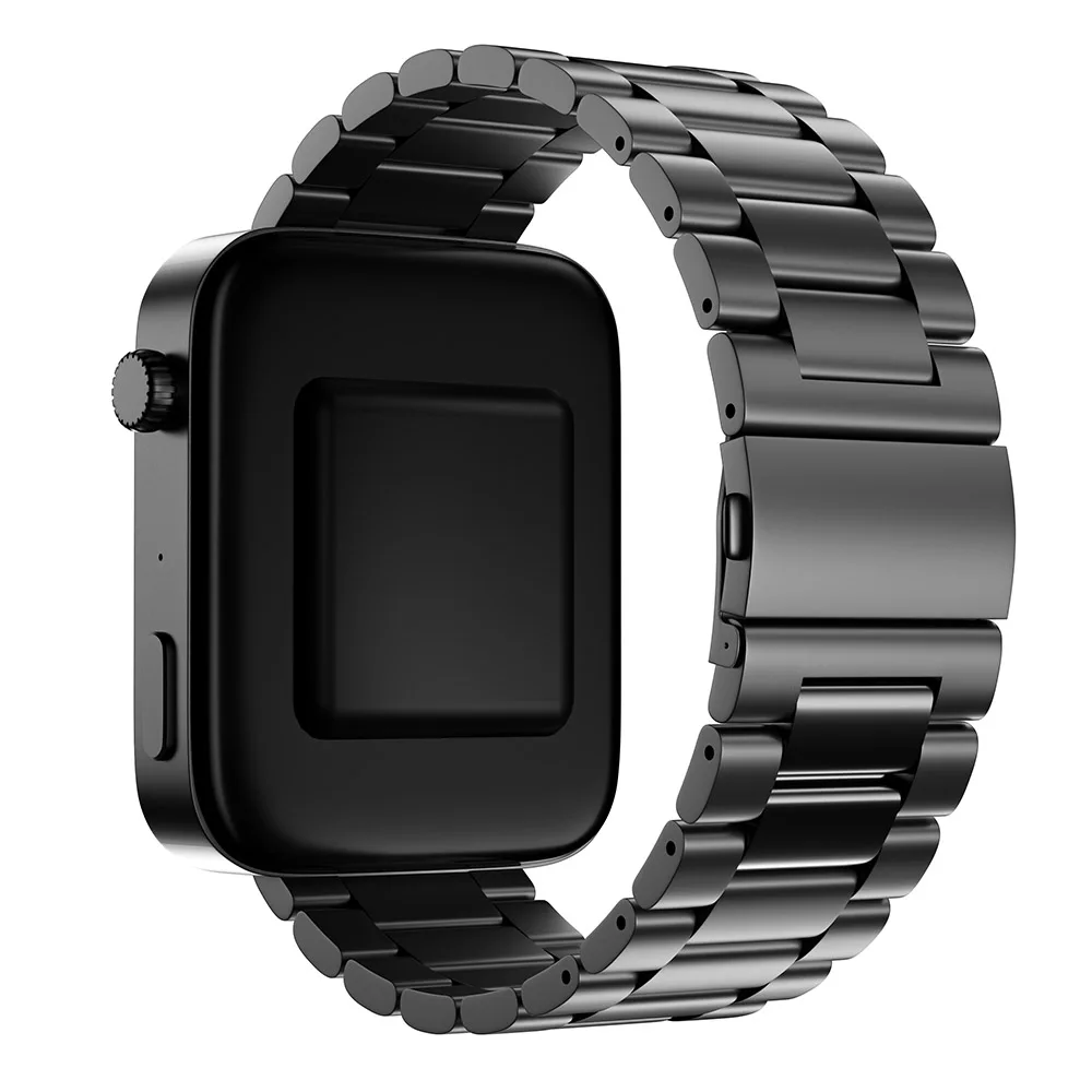 Классическая Пряжка Из Нержавеющей Стали Ремешок Для Часов Xiaomi Mi Smart Watch Сменный Ремешок Для Часов Металлический Браслет 18 мм Ремешок Для Часов correa 2