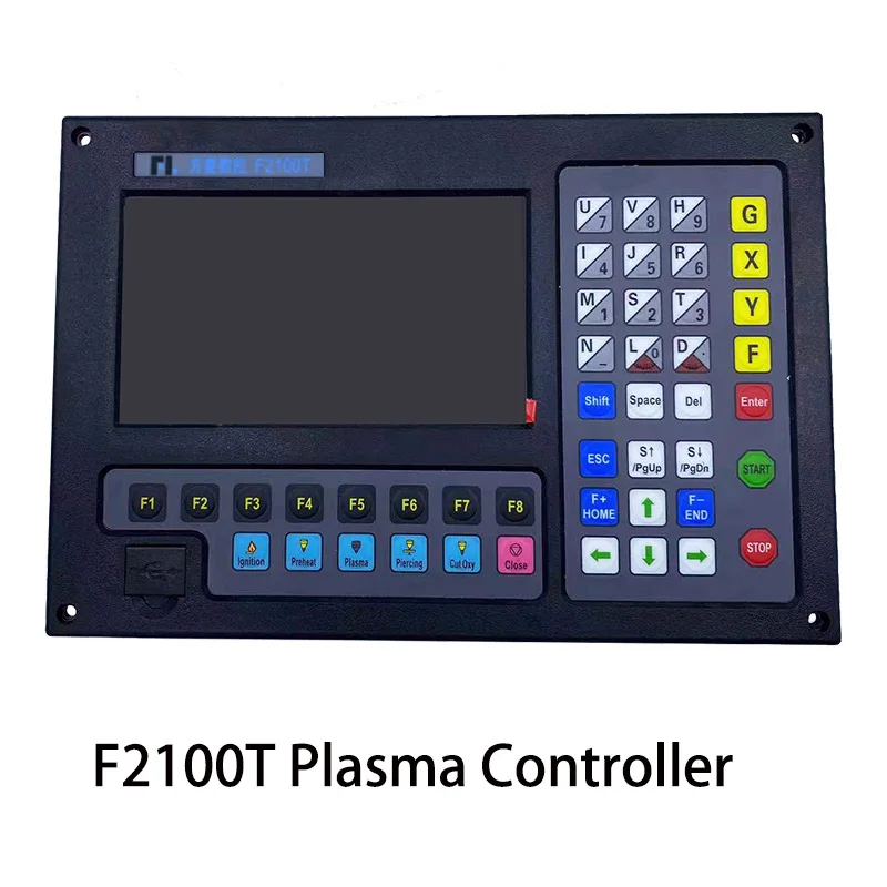 Контроллер плазменной резки Fang Ling F2100t V 5.0 Машина Плазменной резки Пламенем с 2-Осевой Системой ЧПУ + Делитель напряжения F16301 4