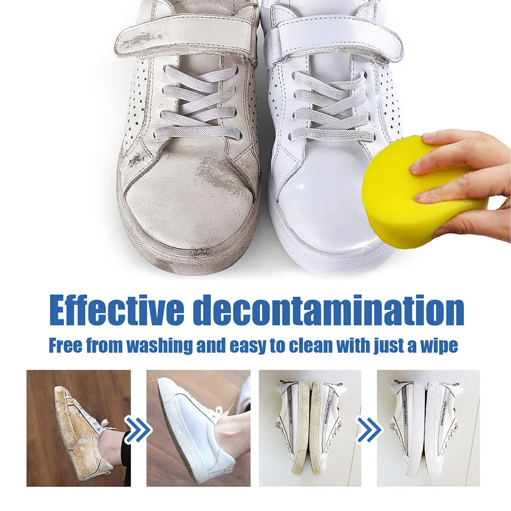 Крем для обеззараживания обуви, высокоэффективная Портативная смазка для мытья обуви Для чистки повседневной обуви 0