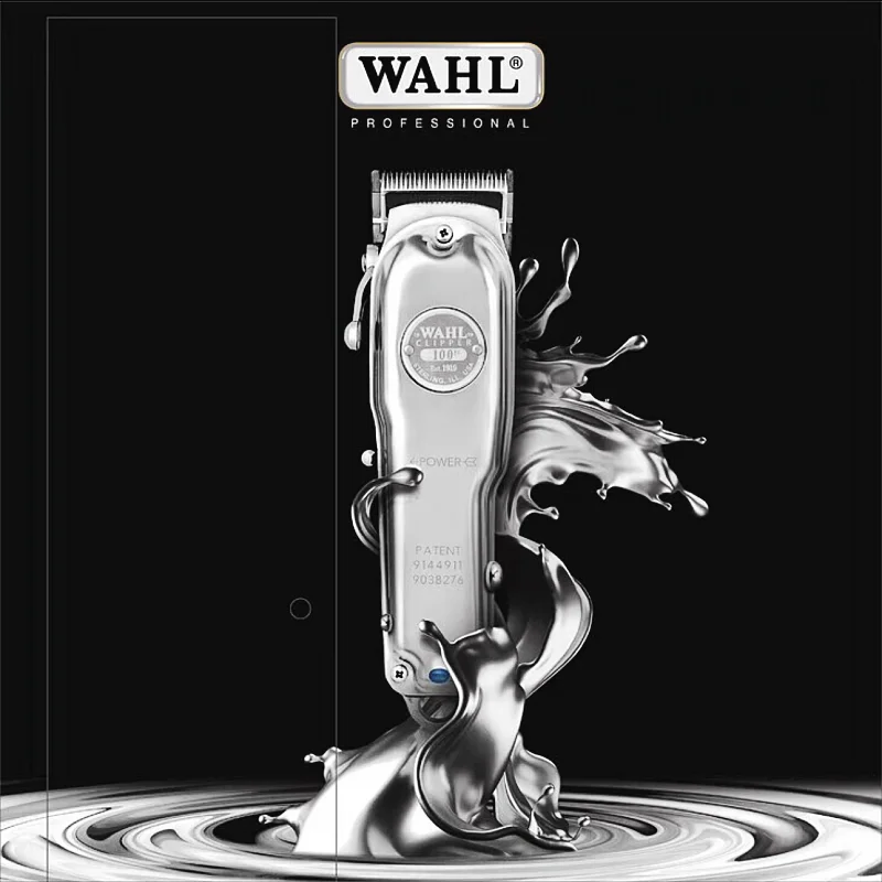 Машинка для стрижки волос 5-звездочной серии WAHL 1919, профессиональная машинка для стрижки волос, беспроводная машинка для стрижки волос, Мужской триммер для бороды, Набор парикмахерских инструментов. 1