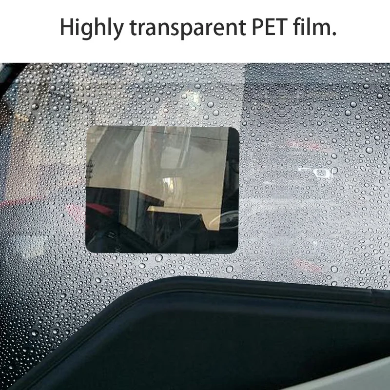 Многоразмерные автомобильные зеркала заднего вида для грузовиков, непромокаемая пленка, Оконное стекло, Противотуманные, антибликовые прозрачные водонепроницаемые пленки-наклейки 3