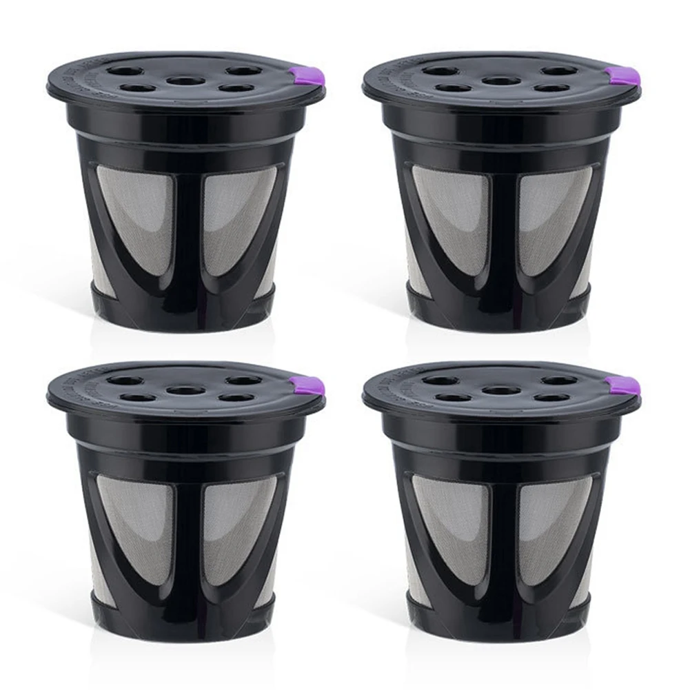 Многоразовые K-образные чашки для кофеварки Keurig - Многоразовые K-образные чашки для кофеварки Keurig, Фильтр для кофейных стручков - Фиолетовый 0