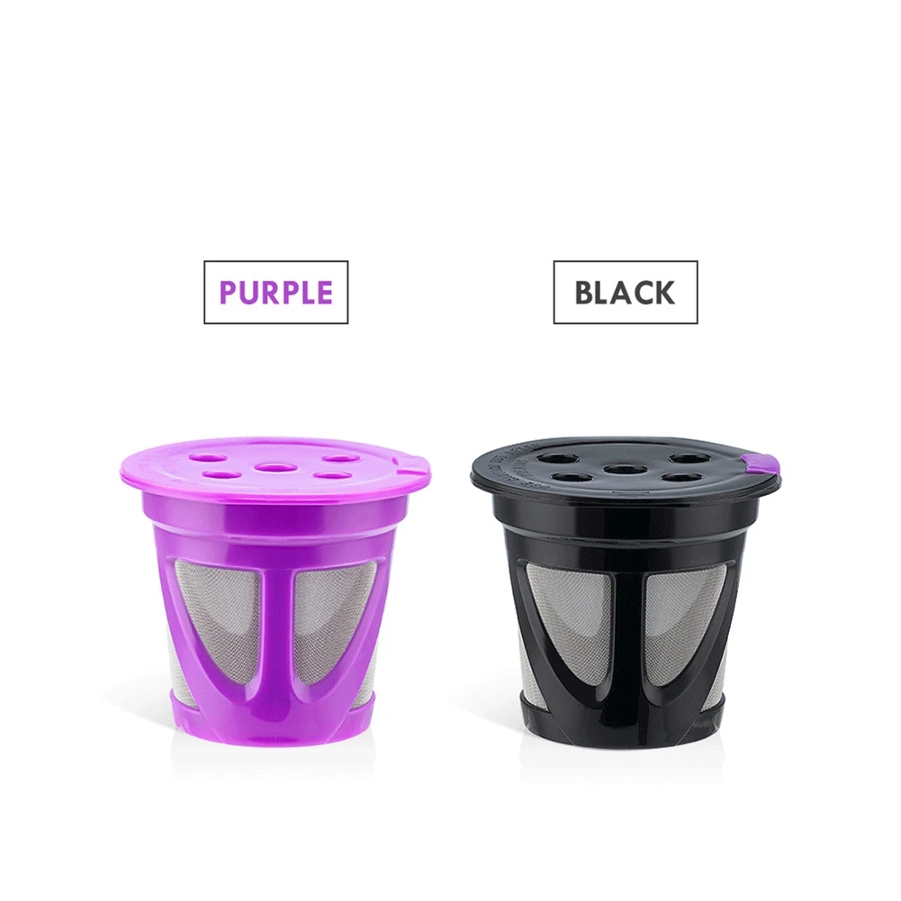 Многоразовые K-образные чашки для кофеварки Keurig - Многоразовые K-образные чашки для кофеварки Keurig, Фильтр для кофейных стручков - Фиолетовый 1