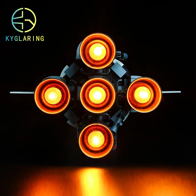 Набор светодиодных светильников Kyglaring DIY Toys for Ideas 21309 Apollo Saturn V Строительные блоки 4