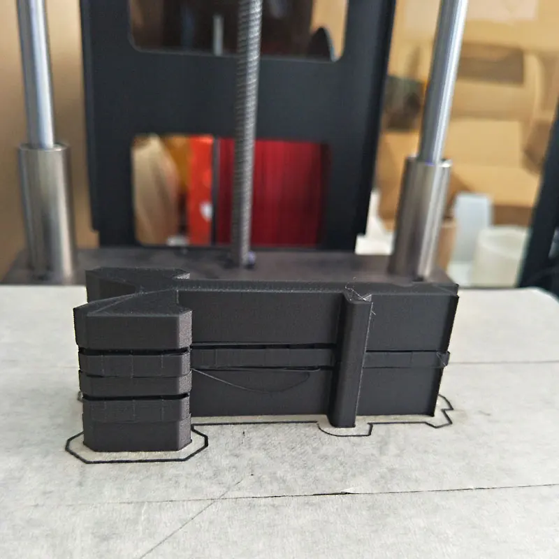 Нить для 3D-принтера из углеродного волокна PLA, сверхвысокая твердость, 1,75 мм, 1 кг, Черные продукты для сублимации, материал для 3D-печати 4