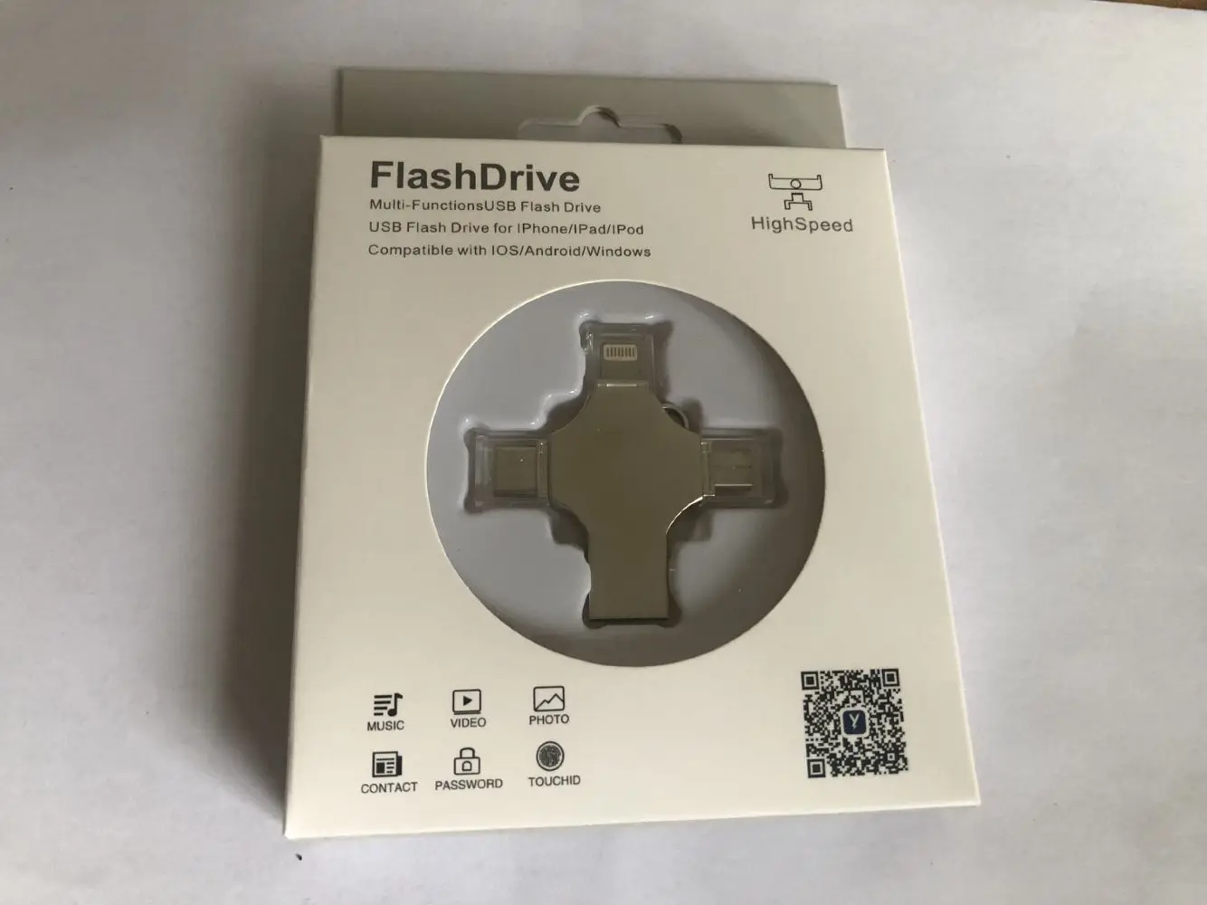 Новый Флеш-накопитель Type c Otg Usb Flash Drive 3,0 Для Iphone ipad Android 32 ГБ 64 ГБ 128 ГБ 256 ГБ 512 ГБ 1 ТБ 2 ТБ Флешка 4в1 4