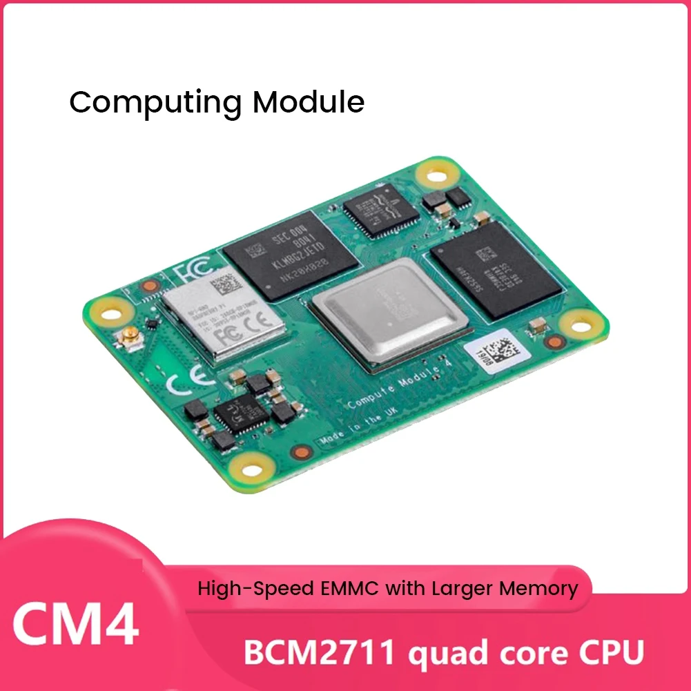 Плата CM4 Core для модуля 4 Core ARM -A72 4G LPDDR4 + 0G EMMC Flash Wifi Разработка CM4104000 3